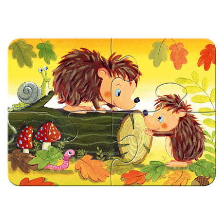 Puzzle Ravensburger leśne zwierzęta - układanka - 2, 4, 6, 8 elementów