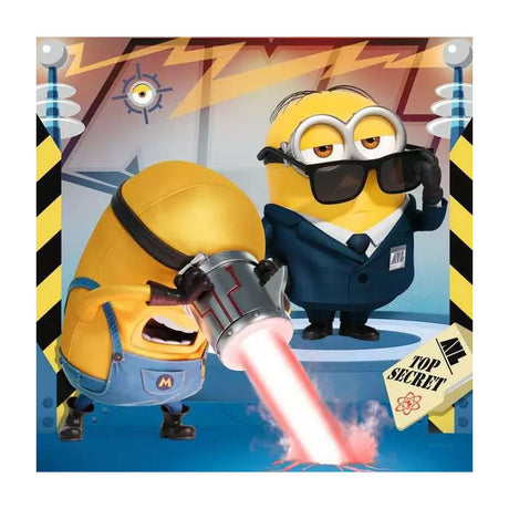 Puzzle Ravensburger podły ja 4 - trzy puzzle - 49 elementów - puzzle dla dzieci