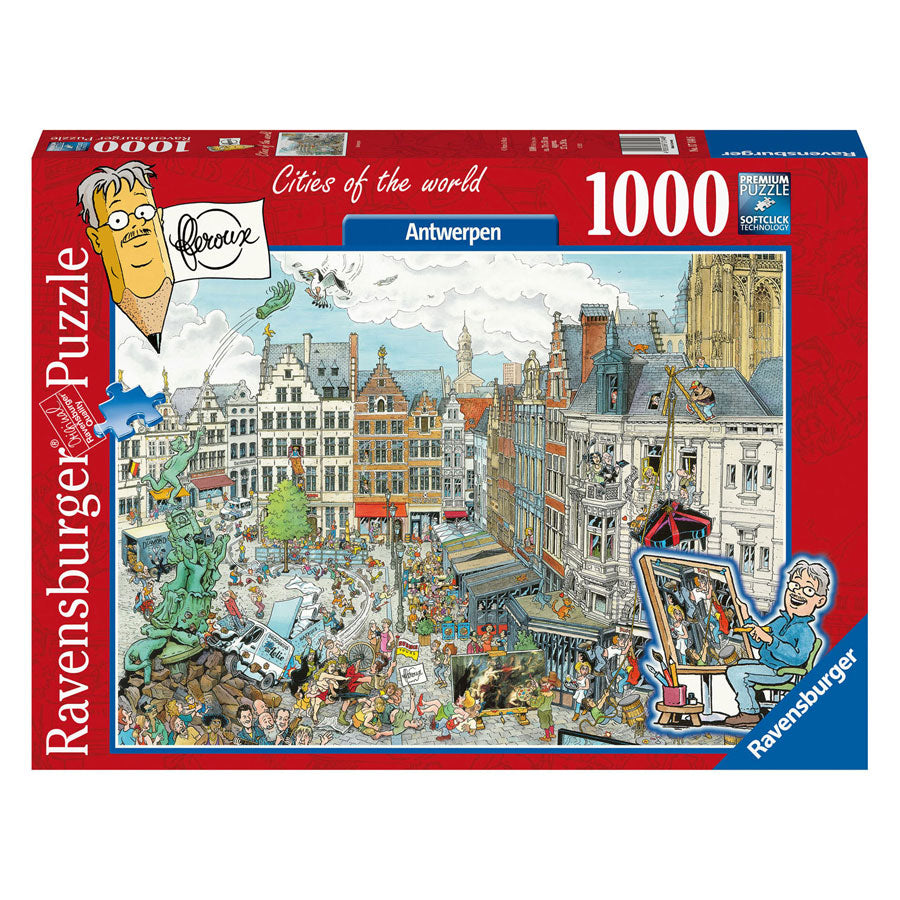 Ravensburger Jigsaw Puzzle Fleroux Antwerp, 1000st.