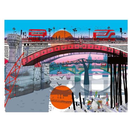Puzzle Ravensburger Jestem Londynem - układanka - 1500 elementów