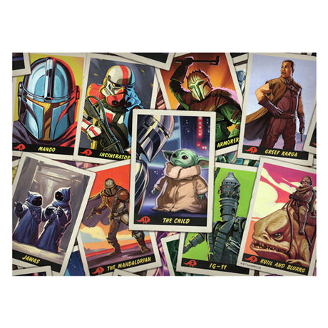 Puzzle Ravensburger Gwiezdne Wojny Mandalorian Dziecko 500 elementów film.