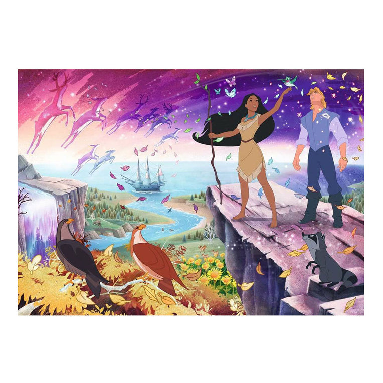 Puzzle Ravensburger Disney - Pocahontas - układanka 1000 elementów.