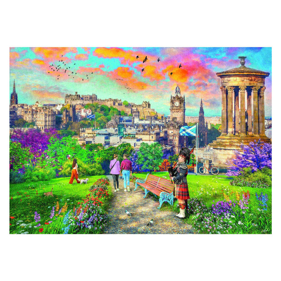 Puzzle Ravensburger Romans w Edynburgu - układanka - 1000 elementów