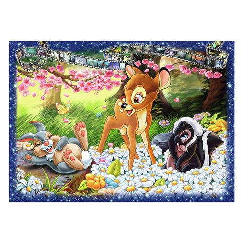 Puzzle Ravensburger Disney Bambi - układanka 1000 elementów edycja kolekcjonerska.