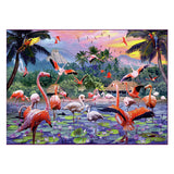Ravensburger różowe flamingi 1000szt