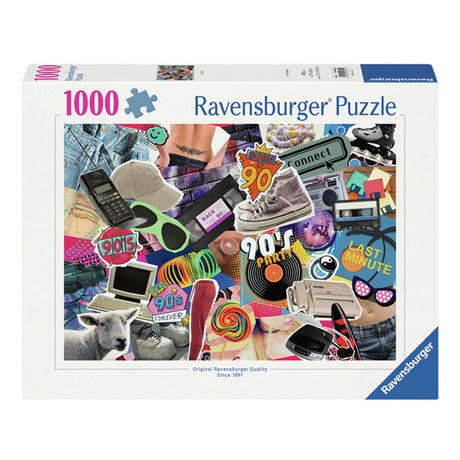 Puzzle Ravensburger lata 90-te - układanka - 1000 elementów