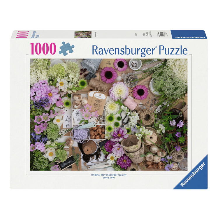 Puzzle Ravensburger z miłości do kwiatów, 1000 elementów.
