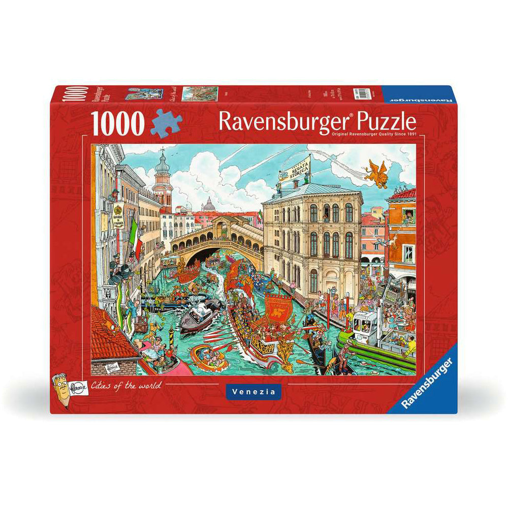 Puzzle Ravensburger Fleroux Wenecja, 1000 elementów.