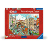 Puzzle Ravensburger Fleroux Wenecja, 1000 elementów.