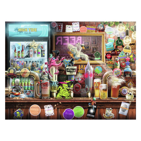 Puzzle Ravensburger piwa rzemieślnicze 1500 elementów dla dorosłych.