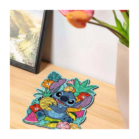 Drewniane puzzle Ravensburger Disney Stitch - układanka - 150 elementów