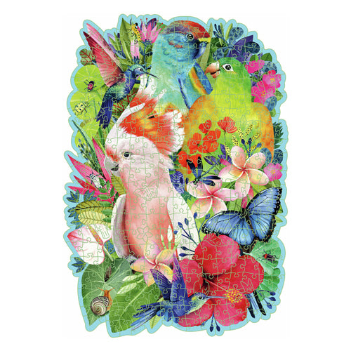 Puzzle drewniane Ravensburger piękne ptaki - układanka - 300 elementów