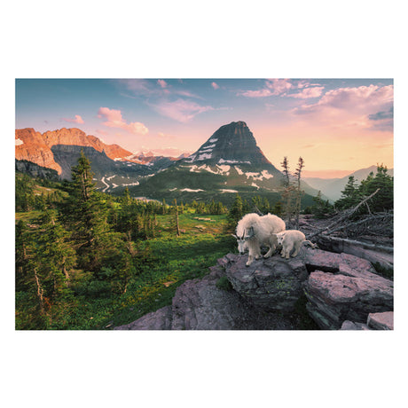 Puzzle Ravensburger koza alpejska z młodymi - układanka - 3000 elementów