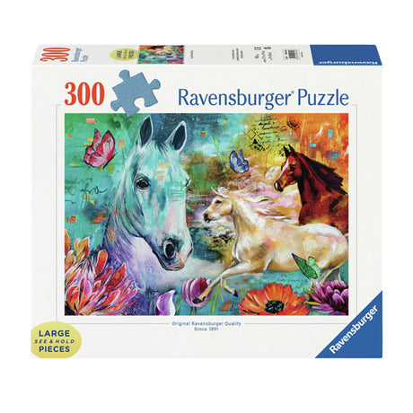 Puzzle Ravensburger Pani, los i wściekłość - układanka - 300 elementów, bardzo duże