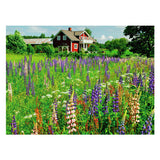 Puzzle Farma Ravensburger w Szwecji - układanka - 500 elementów