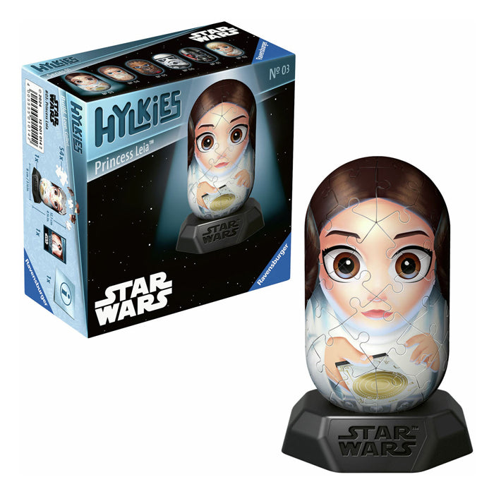Ravensburger 3D Puzzle Hylkies Star Wars Princess Leia, 54st.