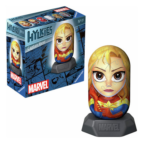 Ravensburger 3D Puzzle Hylki Marvel Captain Marvel, 54st.