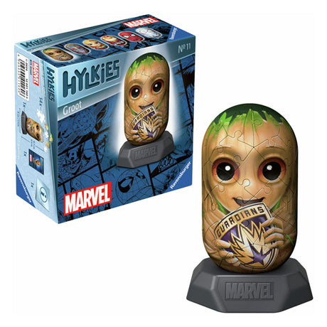 Ravensburger 3D Puzzle Hylkies Marvel Groot, 54st.