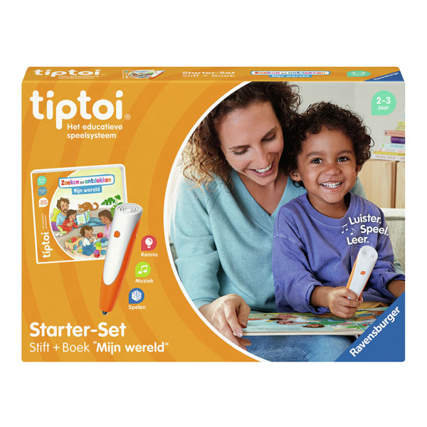 Ravensburger tiptoi® - mój świat - zestaw startowy - interaktywny system nauki