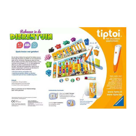 Gra matematyczna Ravensburger tiptoi® w zoo