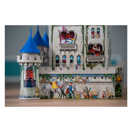 Zamek Ravensburger Disney - budowanie puzzli 3D - 216 elementów