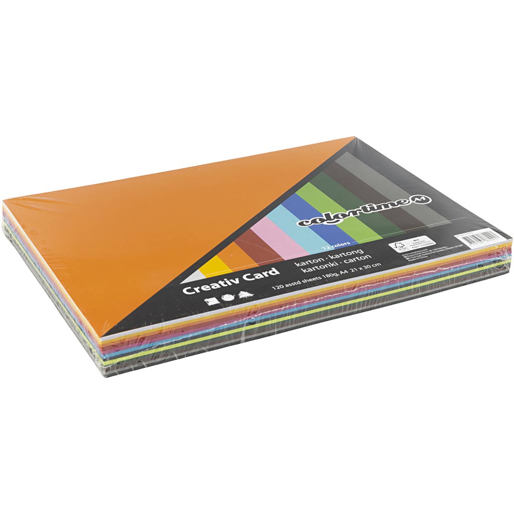 Colortime https: www.cchobby.nl kolorowy-karton-a4-arkusz-210x297-mm-180-gr-diverse-colors-12x10-arkusz-1-pudełko