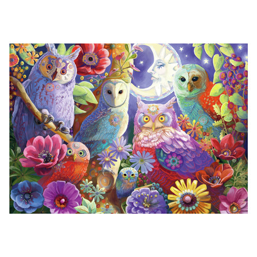 Puzzle Ravensburger Pohukiwanie nocnej sowy - układanka - 300 elementów wielkoformatowych