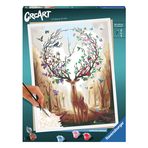 Ravensburger Crerec Painting at Numer - Wspaniałe spotkanie