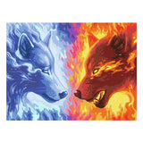 Ravensburger Crerec Painting na Numer - Fire and Ice
