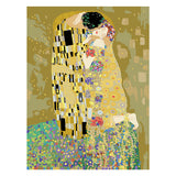 Ravensburger Pocałunek (klimt) - malowanie po numerach dla dorosłych