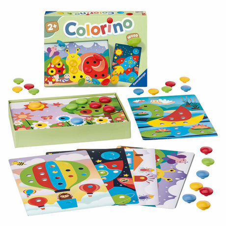 Ravensburger - moje drewniane colorino - gra edukacyjna - od 2 lat