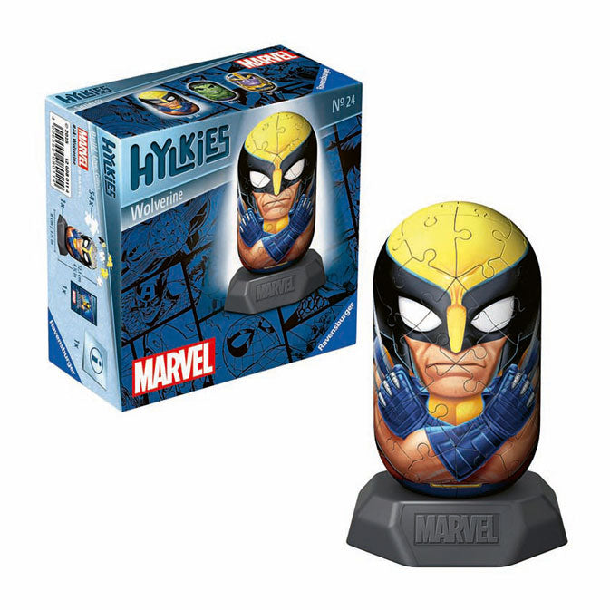 Puzzle 3D Ravensburger Hylkies Marvel Wolverine, 54 szt.
