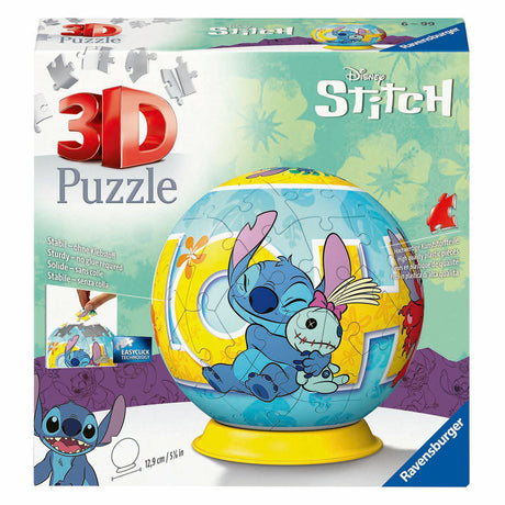 Puzzle 3D Ravensburger ze ściegiem kulkowym i popem, 54szt.
