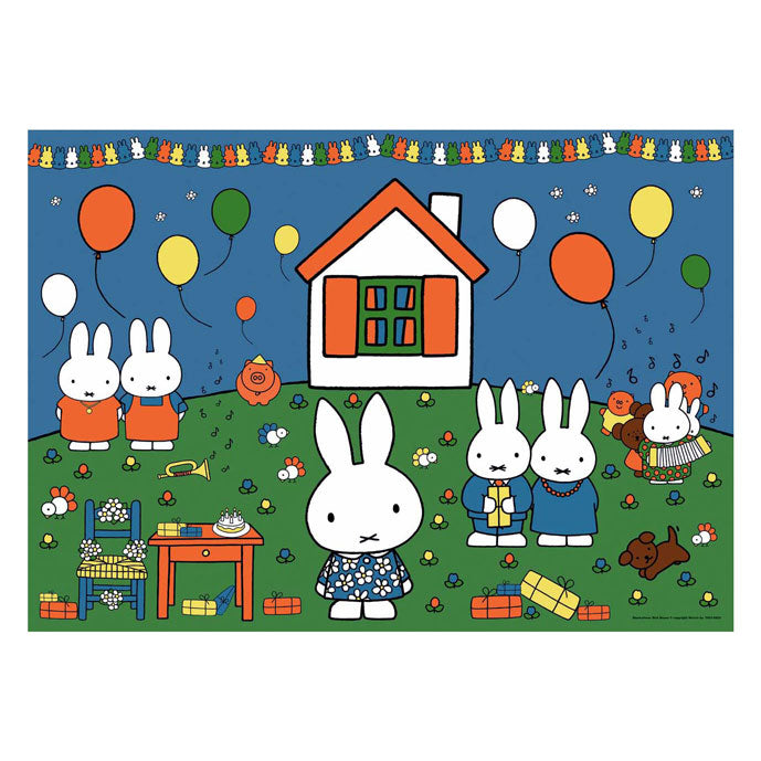 Puzzle Ravensburger Miffy 70 lat, 1000 elementów.