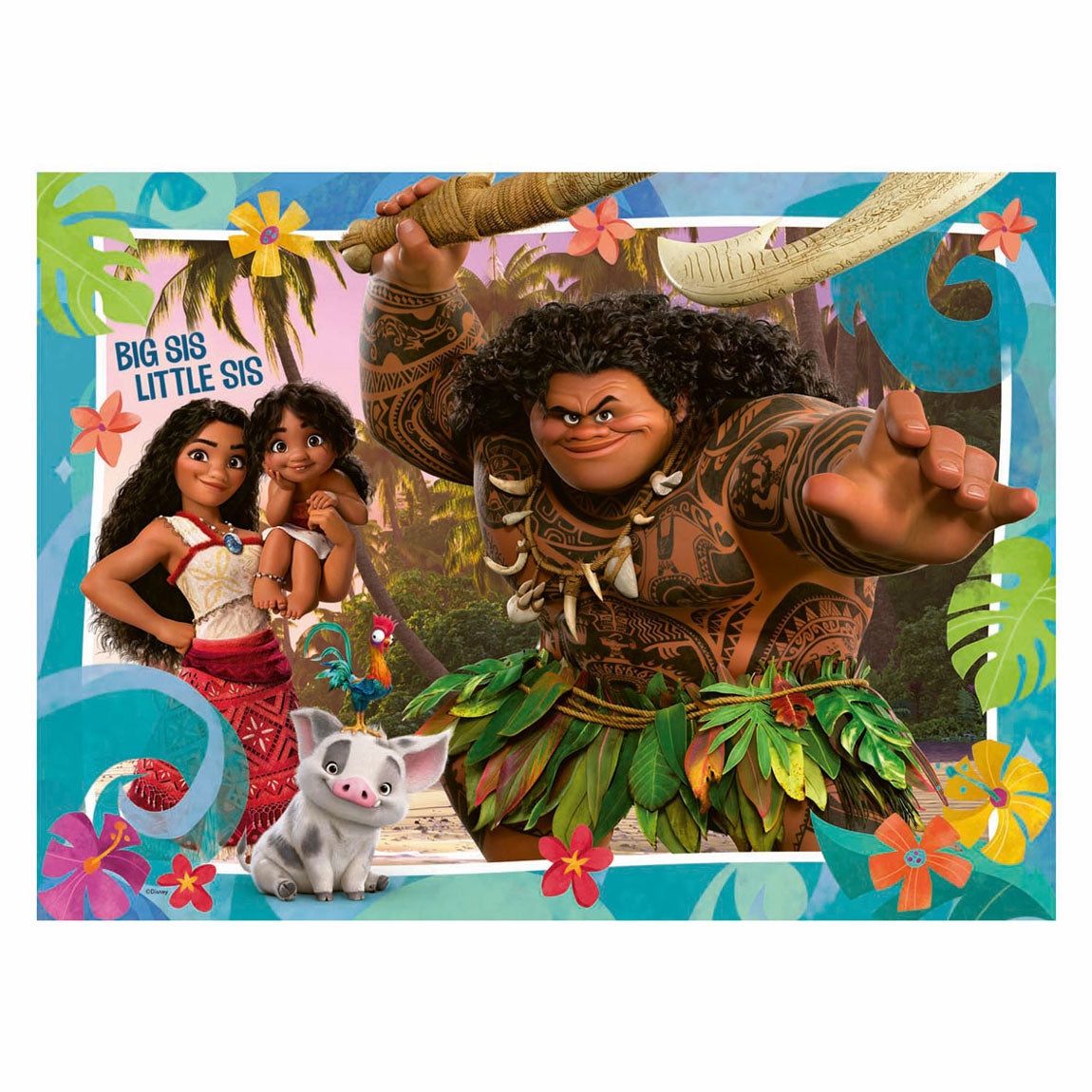 Puzzle Ravensburger Vaiana 2 wyjazd do nowych światów - układanka - 100 elementów XXL