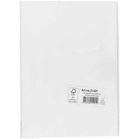 Firma Creativ https: www.cchobby.nl kolorowy-karton-a4-arkusz-210x297-mm-210-220-gr-wit-10-vel-1-doos