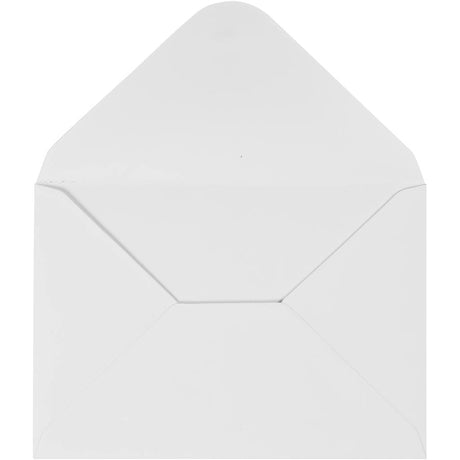 Firma Creativ https: www.cchobby.nl koperty-rozmiar-koperta-11-5x16-cm-110-biały-10-sztuka-1-pudełko