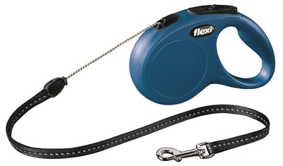 Produkty Flexi linia zwijana nowy klasyczny sznurek niebieski s 5 metrów do 12kg