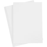 Creativ Cardboard White A4 220G, 10st.