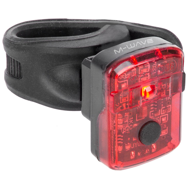 Tylna lampka akumulatorowa M-wave Helios K 1.1 USB SL