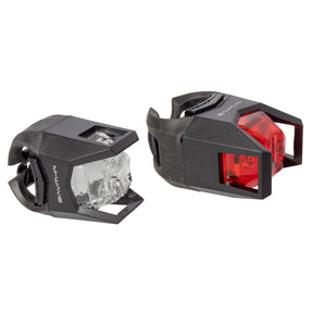 Zestaw lamp błyskowych akumulatorowych M-wave Hunter