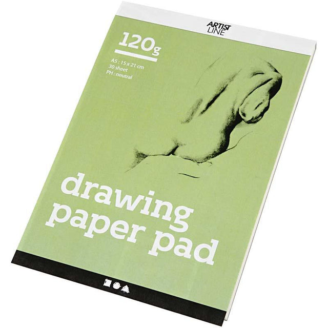 Firma Creativ https: www.cchobby.nl deska kreślarska-a5-arkusz-148x210-mm-120-gr-biały-30-arkusz-1-częściowy