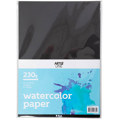 Firma Creativ http: www.cchobby.nl papier-akwarela-a4-arkusz-210x297-mm-230-gr-czarny-10-arkusz-1-pudełko