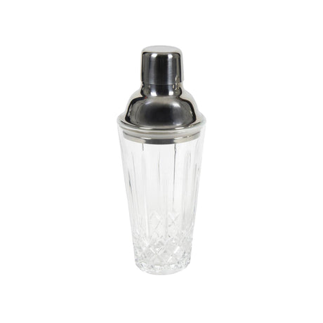 Shaker do koktajli ze szkła diamentowego 22x8,5cm