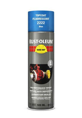 Spray rdzawo-oleum w puszce fluoroniebieski 500ml