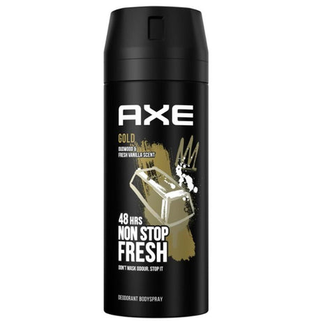 Axe deo spray gold 150ml deo spray gold 150ml