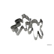 Narzędzia kuchenne foremka do ciastek metalowa 2 sztuki (7x4,5x2,5cm)