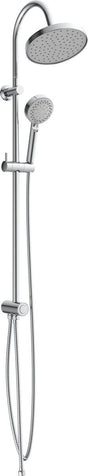System deszczowniczy Schütte Nigara - deszczownica - z przełącznikiem przyciskowym - drążek 104 cm - chrom