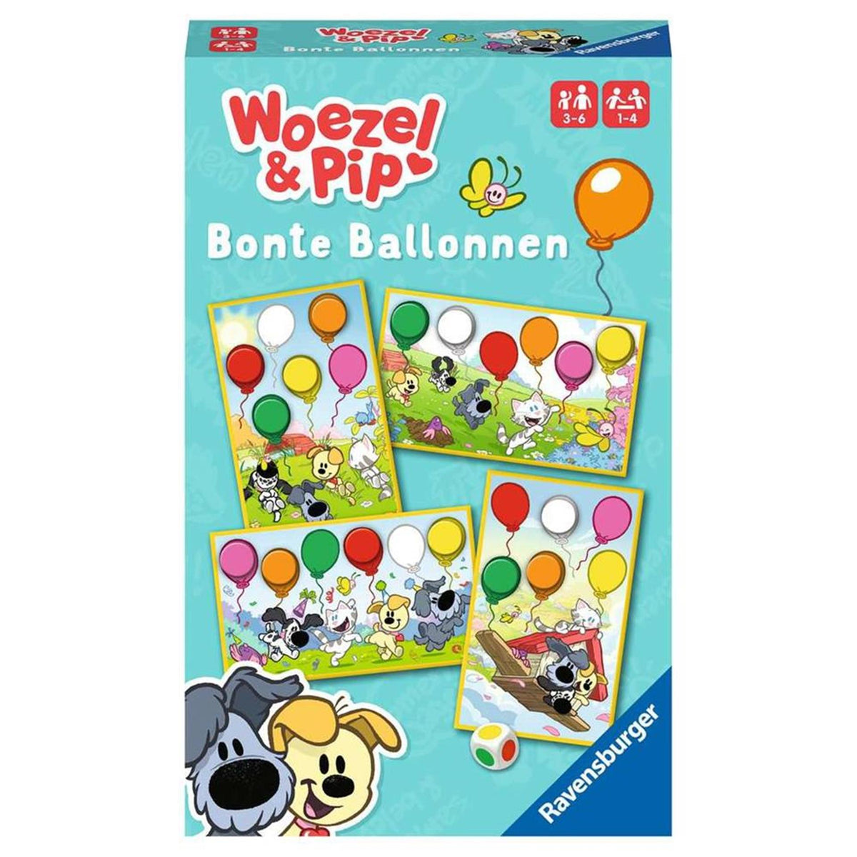 Kolorowe balony Ravensburger Woezel Pip