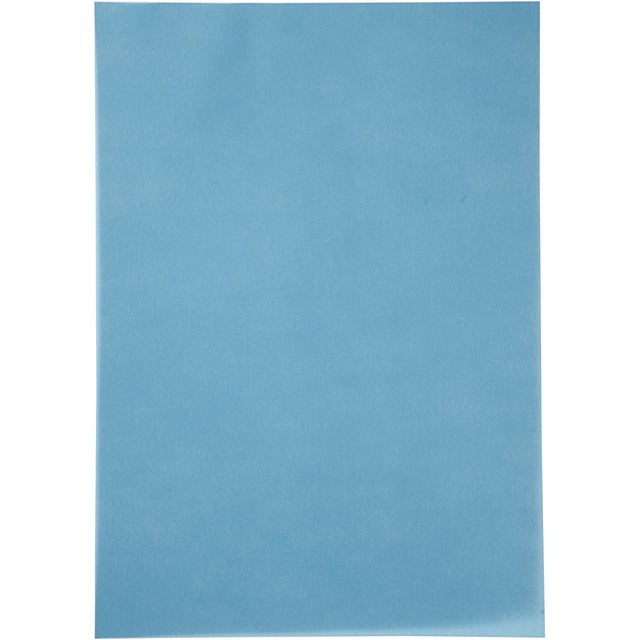 Papier welinowy, a4, arkusz 210x297 mm, 100 gr, niebieski, 10 ark. 1 op.